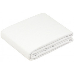 Drap plat 180x290 blanc