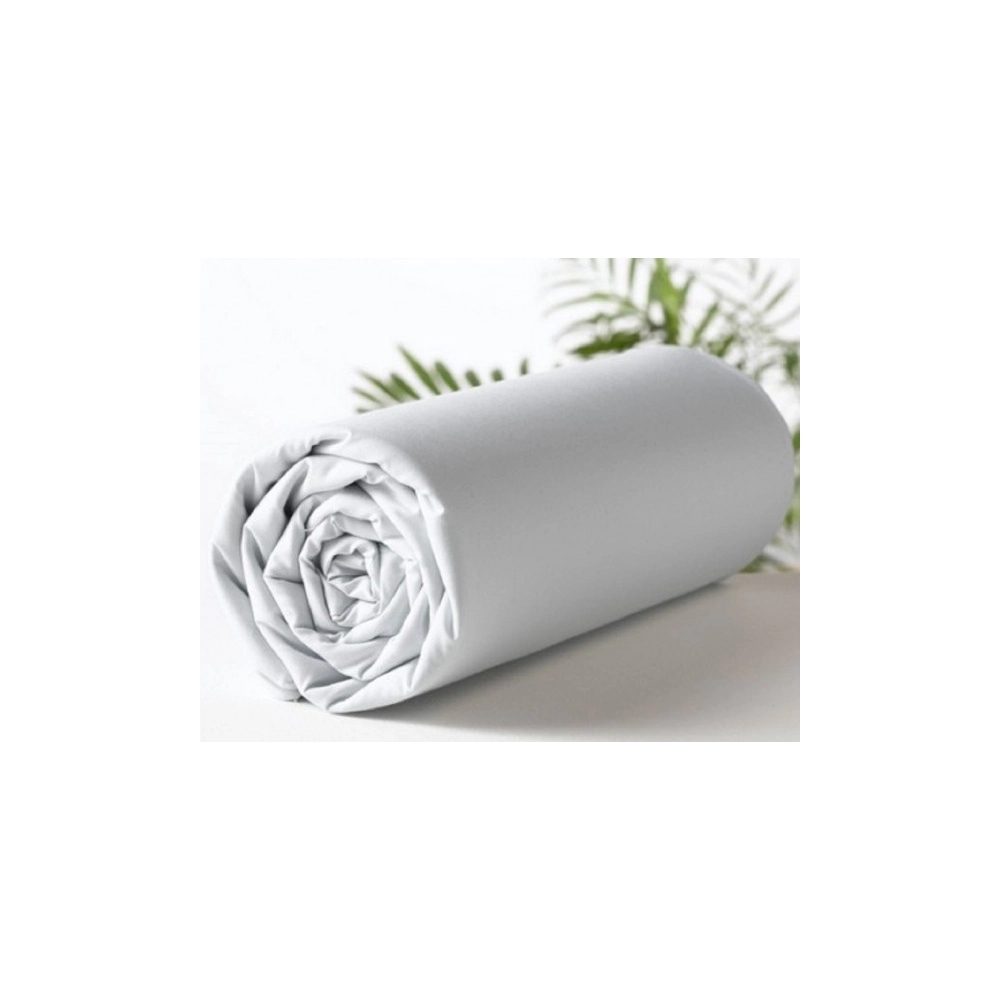 Drap Housse percale 78 fils/m² bonnet 30 cm