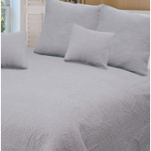 Couvre lit boutis Cici Gris - 230x250 cm