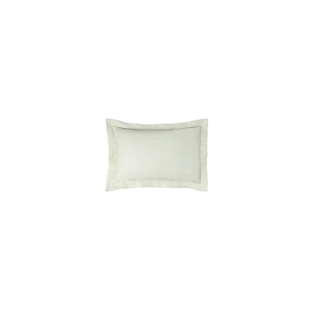 Taie d’oreiller blanche 50x75 cm 100 % coton - Qualité française, fibres naturelles douces et respirantes, vendue à l’unité