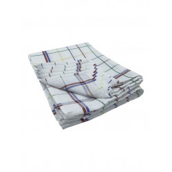 Torchons à carreaux Jacquard 100% Coton