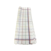 Torchons Jacquard 100% Coton - Lot de 6 - Rayures multi-