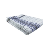 Torchons à  carreaux Jacquard 100% Coton - Lot de 6 - Rayure et carreaux