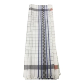 Torchons à  carreaux Jacquard 100% Coton - Lot de 6 - Rayure et carreaux