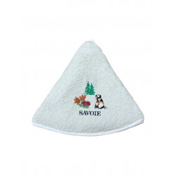 Essuie Mains Rond Marmotte Savoie