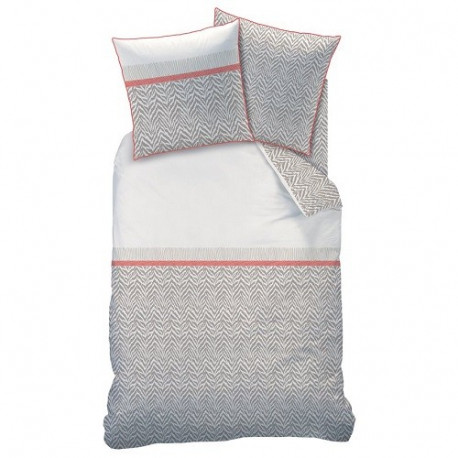 Housse de Couette 140x200cm Savane + 1 taie oreiller 63x63cm