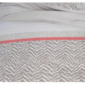 Housse de Couette 140x200cm Savane + 1 taie oreiller 63x63cm