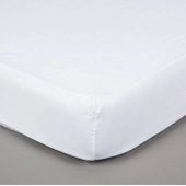 Protège matelas imperméable hyper respirant pour lit élecrctique articulé - Grand bonnet, dessus coton/polyester, membrane PU