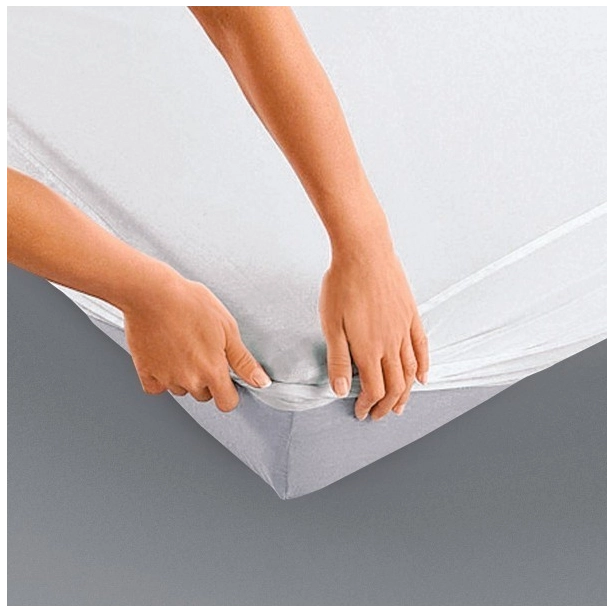 Protège matelas imperméable spécial lit articulé tête/pieds relevables - Alèse respirante et silencieuse, bonnet 30 cm