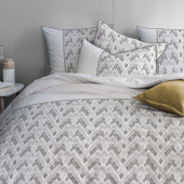 Housse de couette 240x260 + 2 taies 65x65 cm Myst