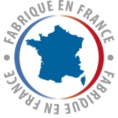 Drap plat Bordeaux 240x310 cm 100 % coton - Fabrication française, douceur et confort haut de gamme