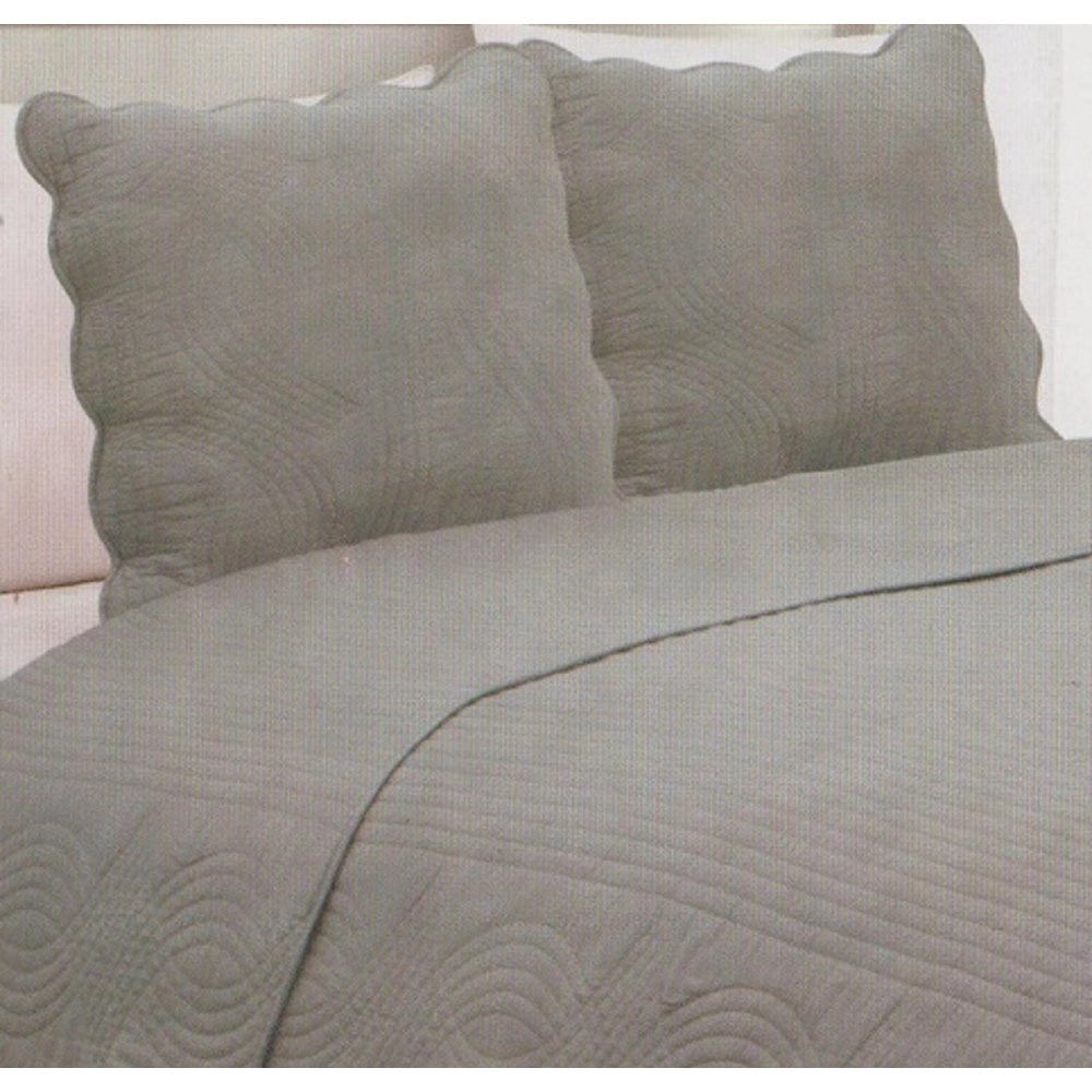 Couvre lit Gris - 260x260