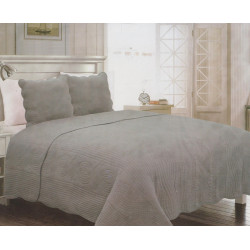 Couvre lit Gris - 260x260