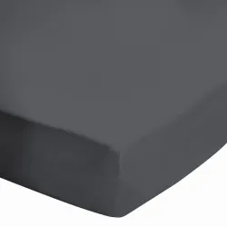 Drap housse 160x200cm Percale Canon de Fusil