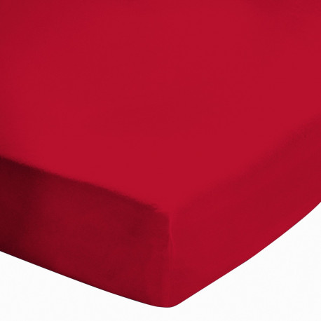 Drap housse 160x200 Coquelicot BT 27 cm