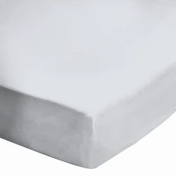 Drap housse Blanc Bonnet 27 cm 160x200