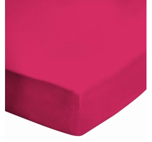 Zoom coin drap housse fuchsia 120x190 cm