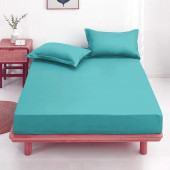 Drap Housse 120 Turquoise