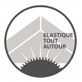 Drap housse 140x190cm Gris Bonnet 25cm