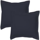 Lot de 2 Taies d’Oreiller 100% Coton 57 fils – Douces, Respirantes et Résistantes – Entretien Facile– Fabrication Française