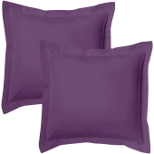 Lot de 2 Taies d’Oreiller 100% Coton 57 fils – Douces, Respirantes et Résistantes – Entretien Facile– Fabrication Française
