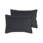 Lot de 2 Taies d’Oreiller 100% Coton 57 fils – Douces, Respirantes et Résistantes – Entretien Facile– Fabrication Française