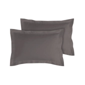 Lot de 2 Taies d’Oreiller 100% Coton 57 fils – Douces, Respirantes et Résistantes – Entretien Facile– Fabrication Française
