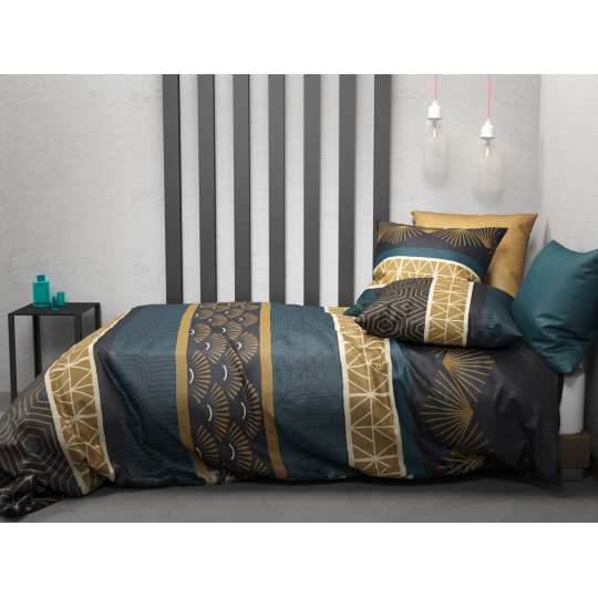 Parure De Draps 4 Pièces En Flanelle – Motif Ginkgo Bleu, Pour Lit 140 Ou 160 Cm, Douce Et Chaude