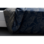 Motifs housse de couette 220x240 cm Ginko Réversible