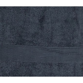 Lot de 2 Draps de Bain Eponge 600 g/m²  100 % coton - Anthracite