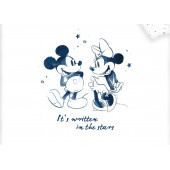 Housse de couette Mickey and Minnie Stars 220 x 240 cm 100% Coton 57 fils