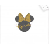 Housse de couette Minnie Shiny 220 x 240 cm 100% Coton 57 fils