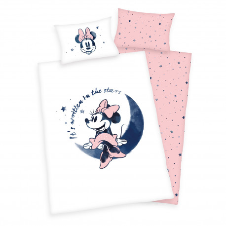 Housse De Couette Reversible Mickey Pour Bebe 100 X 135 Cm
