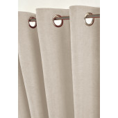 zoom rideau galena blanc cassé