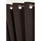 zoom rideau galena chocolat