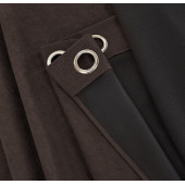 rideau Galena envers polaire noir