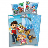 Housse de couette 140x200 Paw Patrol Mighty Pup's