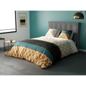 Housse de couette BANGUII 220x240 cm - 100 % Coton 57 fils