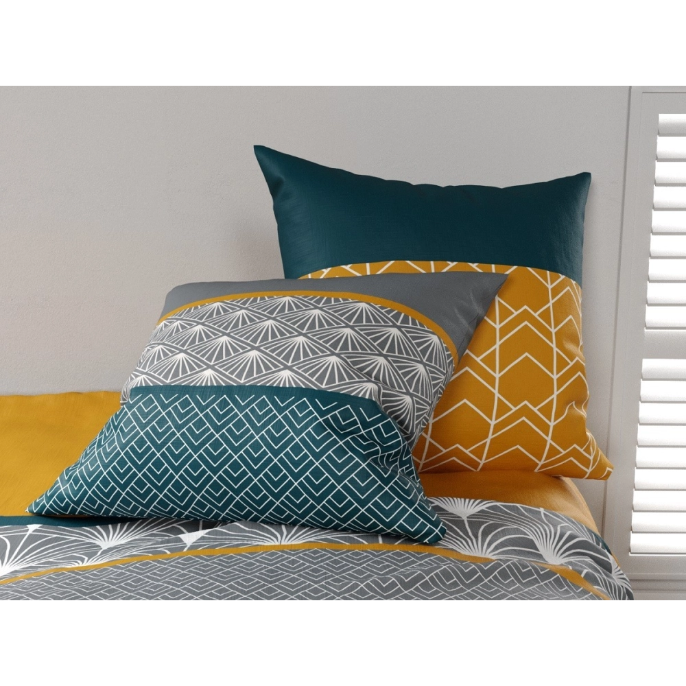 Housse de couette LUPIN 220x240 cm 100% Coton 57 fils