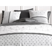 Housse de couette CASTA 220x240 cm 57 fils 100 % Coton