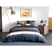 Housse de couette 220x240 Calypso 100% Coton 57fils/cm²