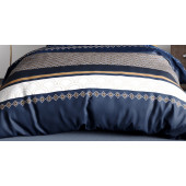 Housse de couette 220x240 Calypso 100% Coton 57fils/cm²
