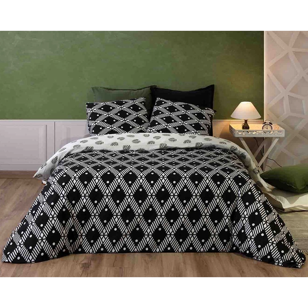 Housse de couette LUIS 220x240 100% Coton - 57 fils