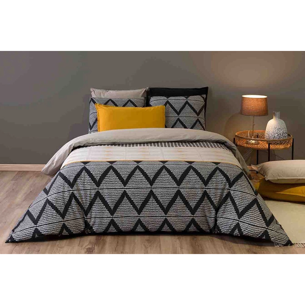 Housse de couette CERVIN 140x200 100% Coton - 57 fils -1 place