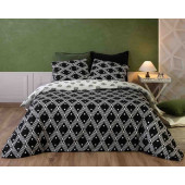 Housse de couette LUIS 140x200 100% Coton - 57 fils - 1 place