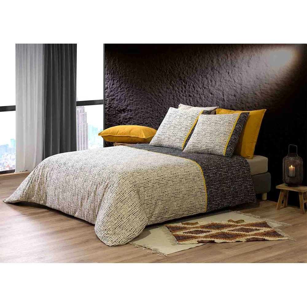 Housse de couette VULCANE 240x260 100% Coton - 57 fils
