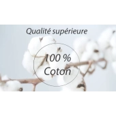 Drap Housse 2x80x200 cm Bleu Canard TPR