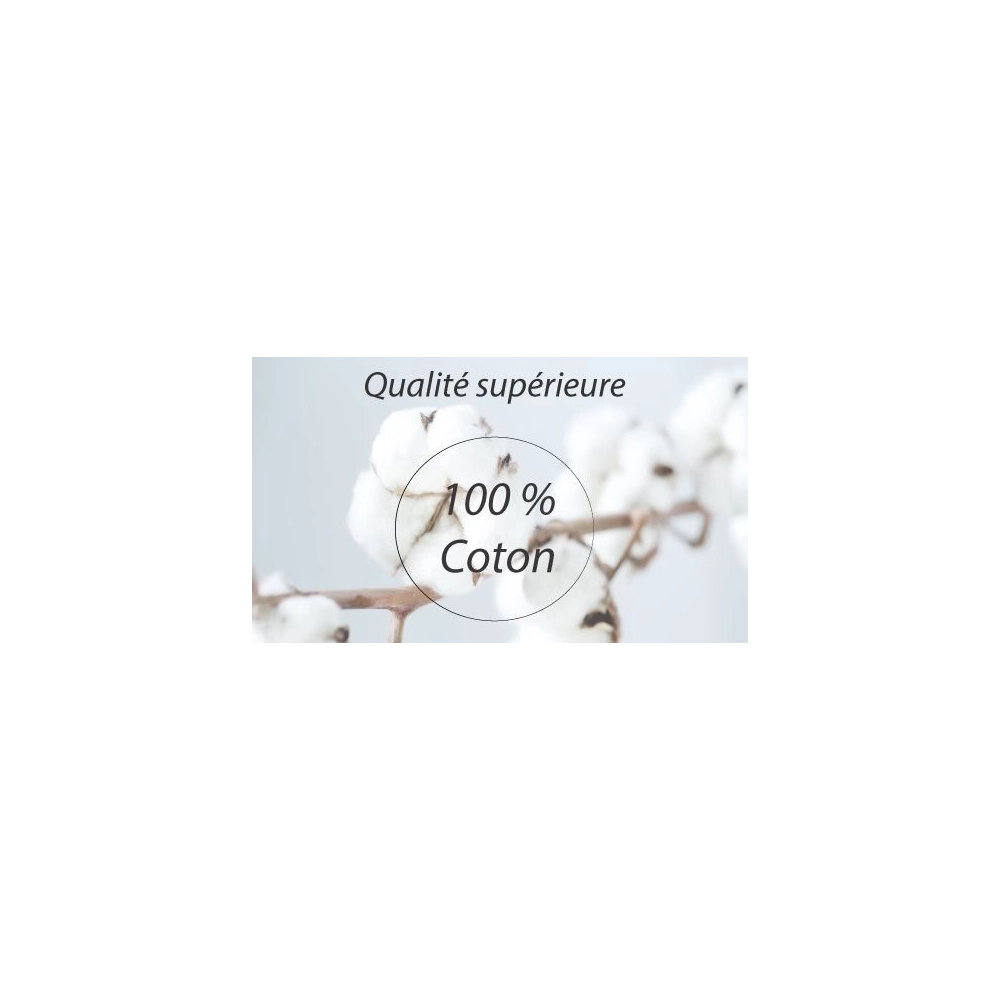 Drap Housse 2x80x200 cm Bleu Canard TPR