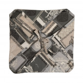 Lot de 6 Galettes de chaise CHALET Gris