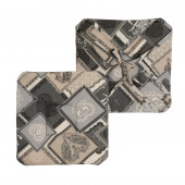 Lot de 6 Galettes de chaise CHALET Gris